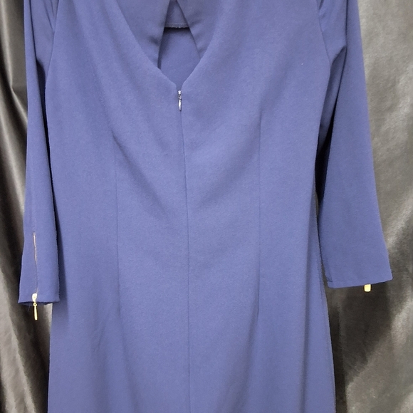 Elegant Blue Dress - Picture 9 of 10